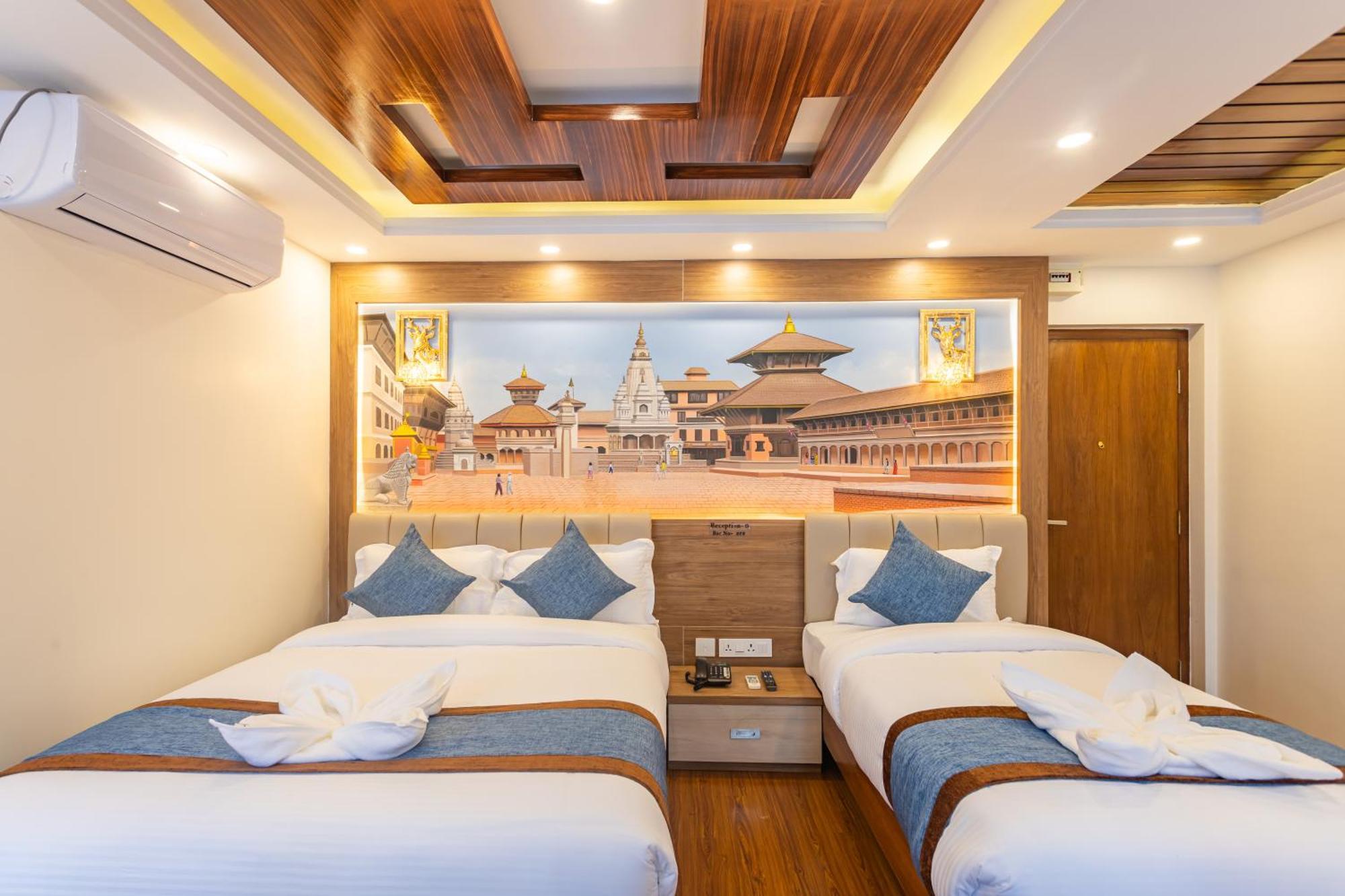 Airport Diana Hotel กาฐมาณฑุ ภายนอก รูปภาพ