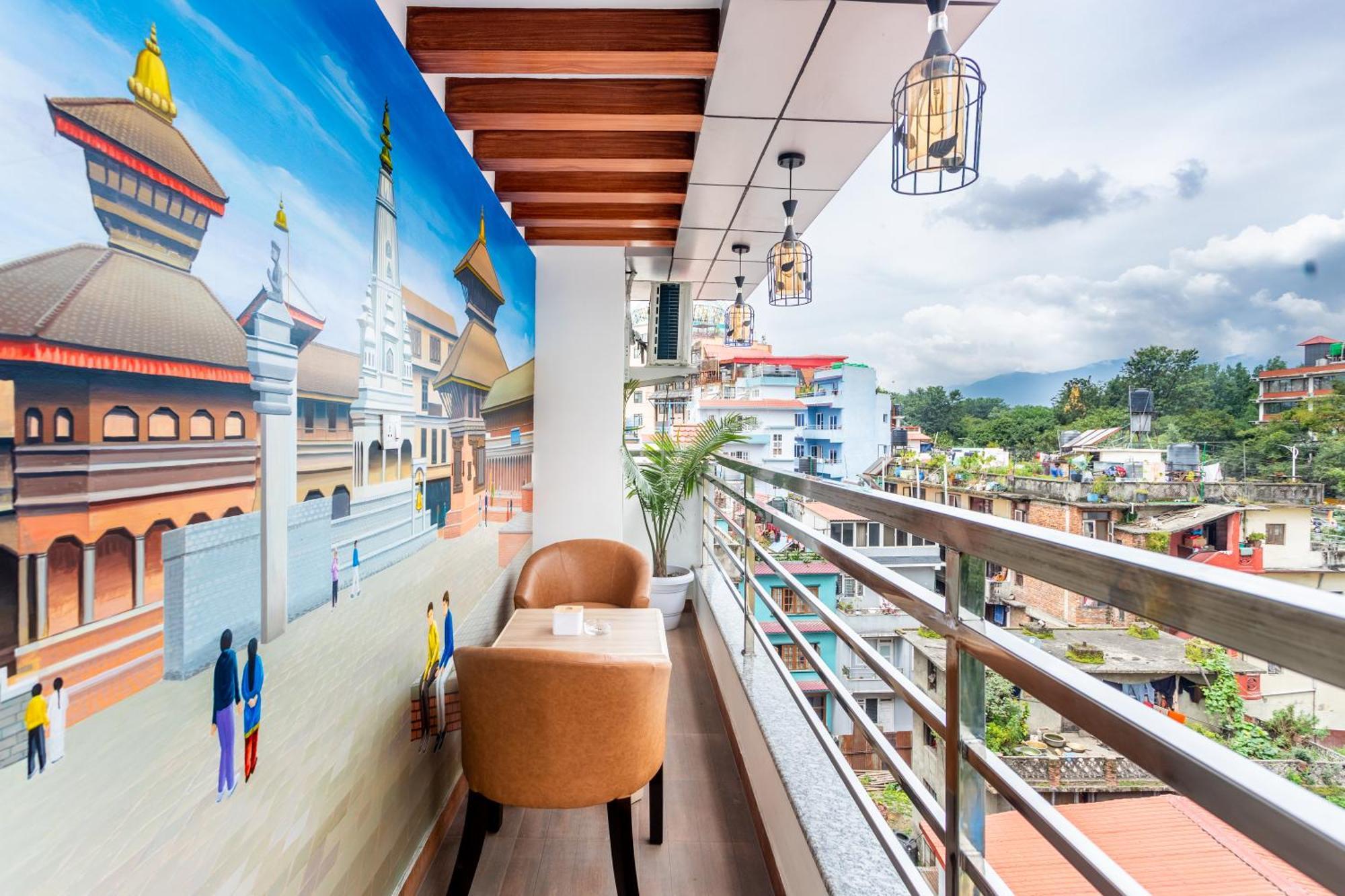 Airport Diana Hotel กาฐมาณฑุ ภายนอก รูปภาพ