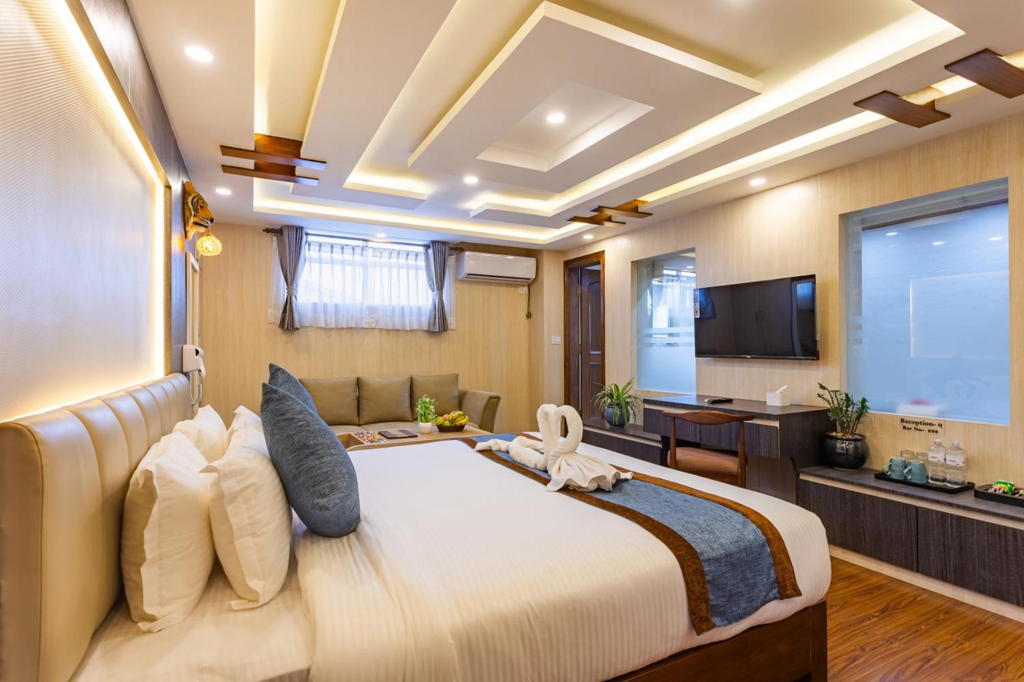 Airport Diana Hotel กาฐมาณฑุ ภายนอก รูปภาพ