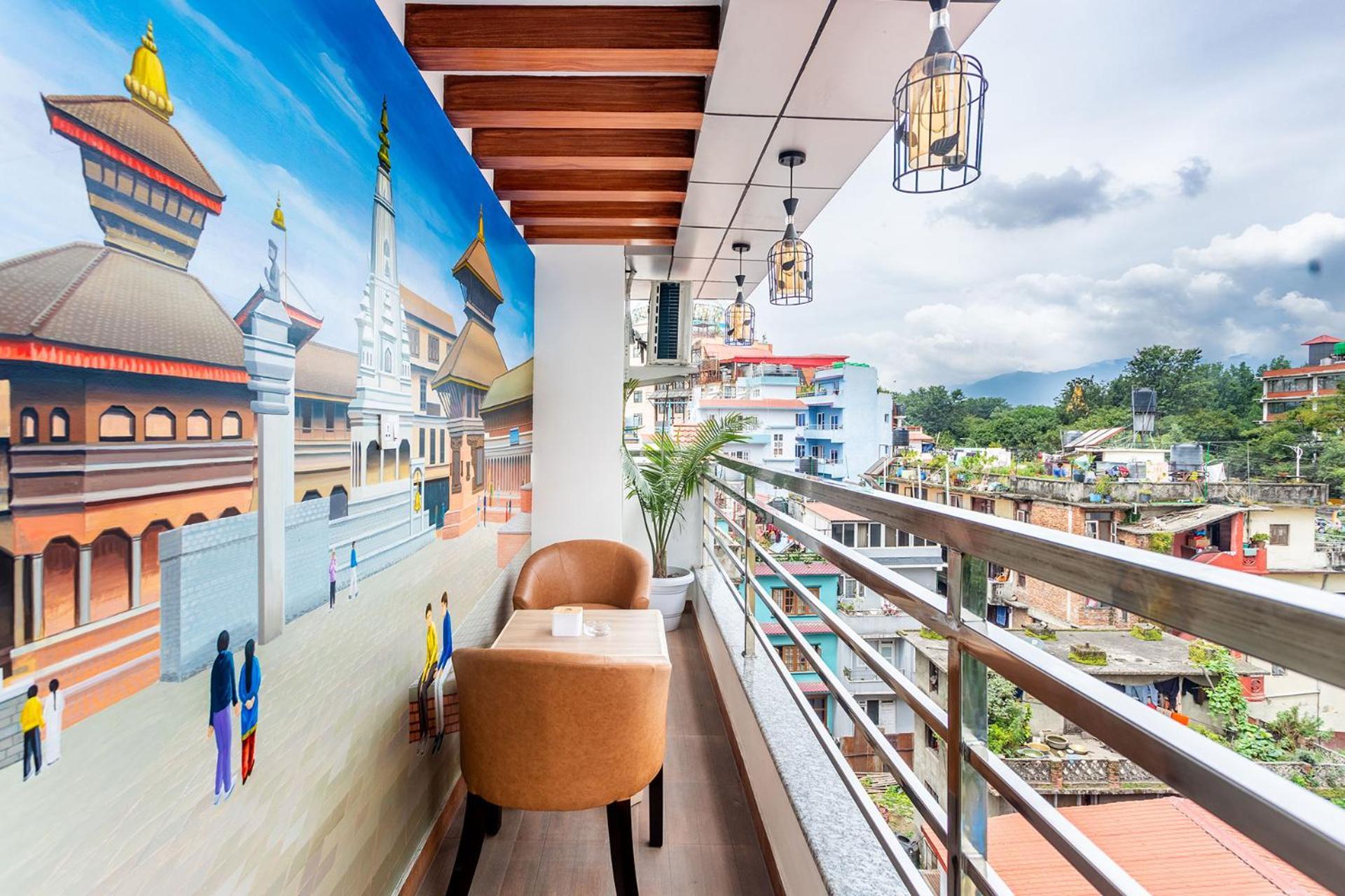 Airport Diana Hotel กาฐมาณฑุ ภายนอก รูปภาพ