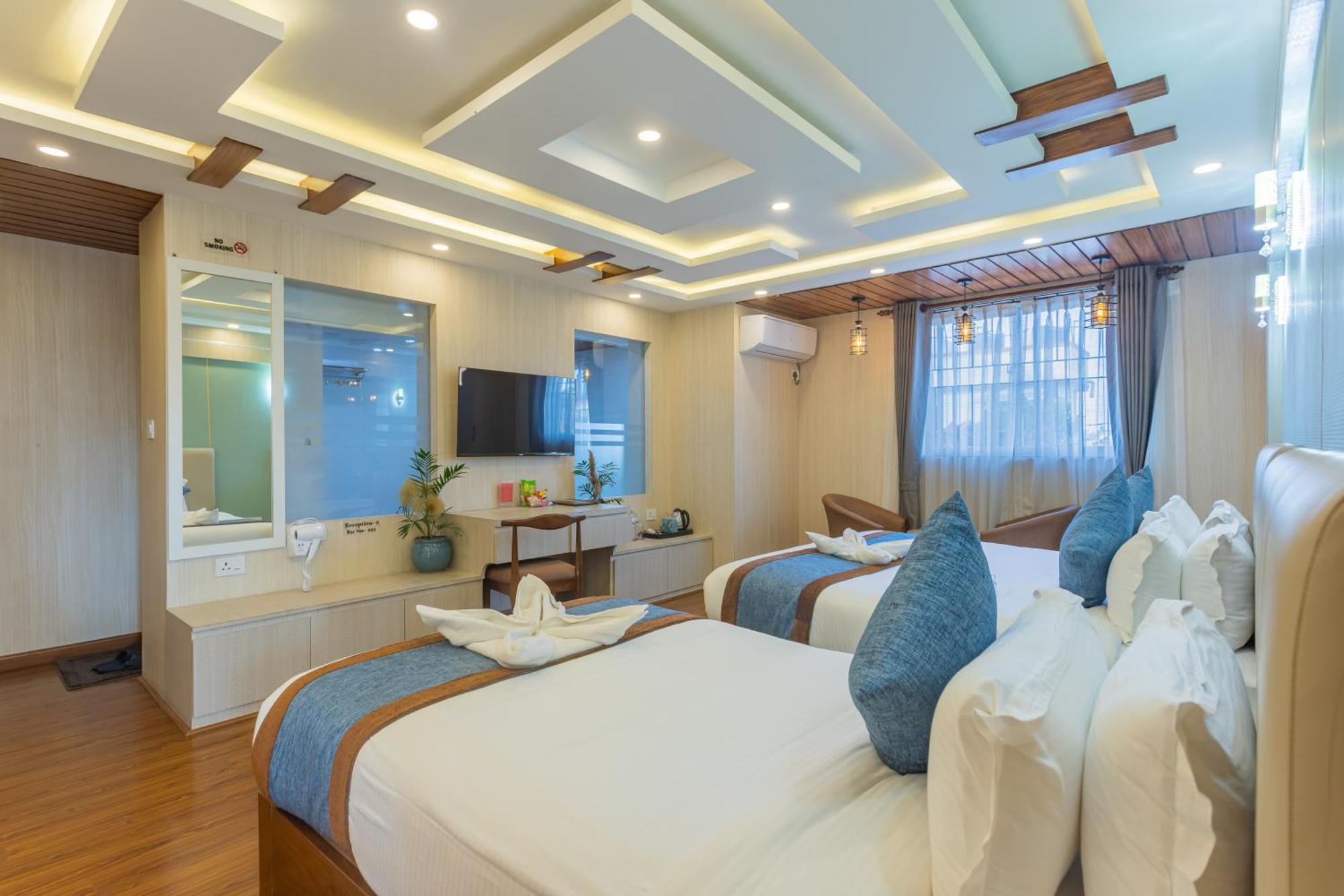 Airport Diana Hotel กาฐมาณฑุ ภายนอก รูปภาพ